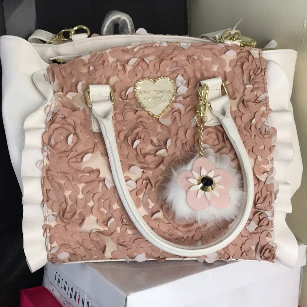 Floral tote bag